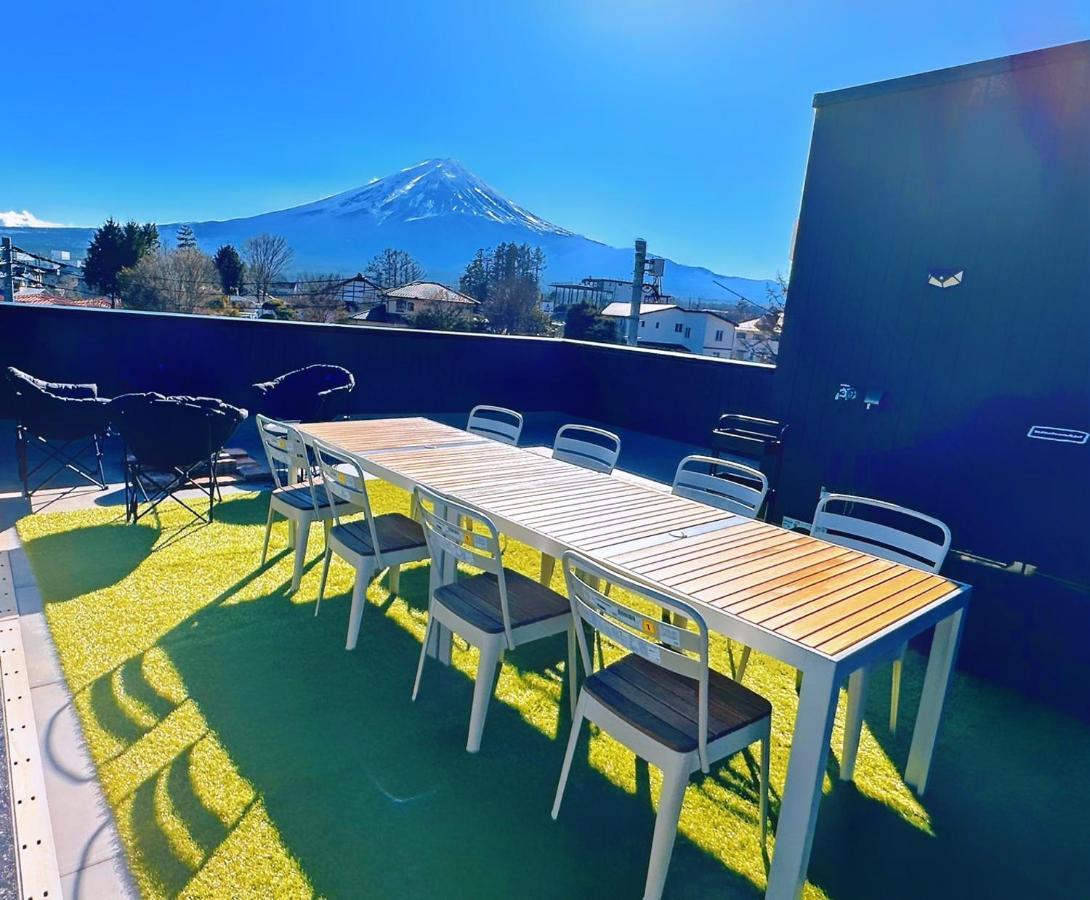ヴィラ山間堂 Terrace Bbq Bonfire Fuji View Annovillas * Fujikawaguchiko