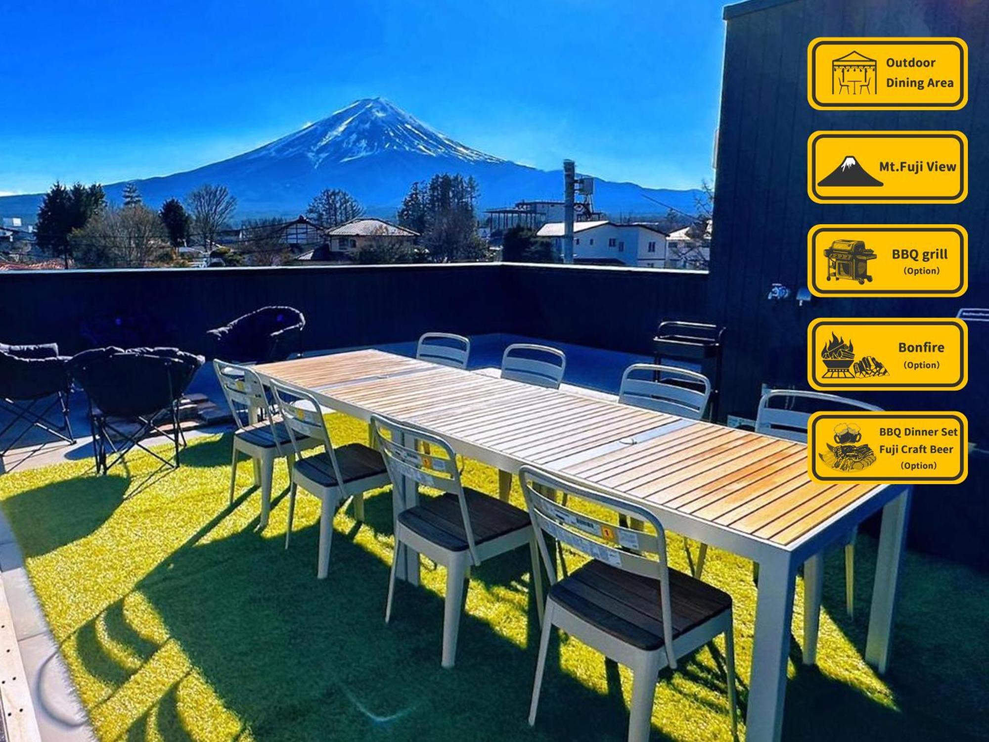ヴィラ山間堂 Terrace Bbq Bonfire Fuji View Annovillas Villa